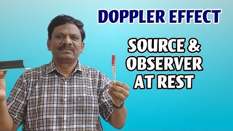 Understanding the Doppler Effect: Case 1 - Source and Observer at Rest | In-Depth Explanation