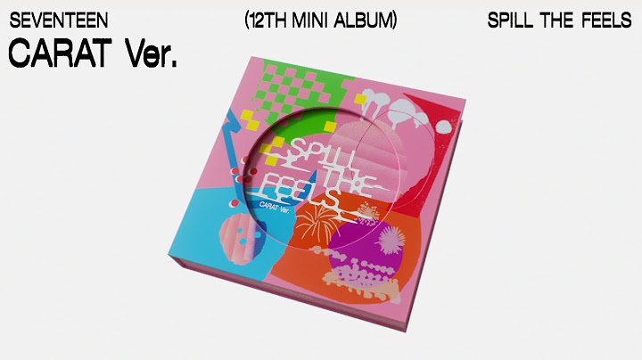 SEVENTEEN (세븐틴) 12th Mini Album 'SPILL THE FEELS (CARAT Ver.)' Physical Album Preview