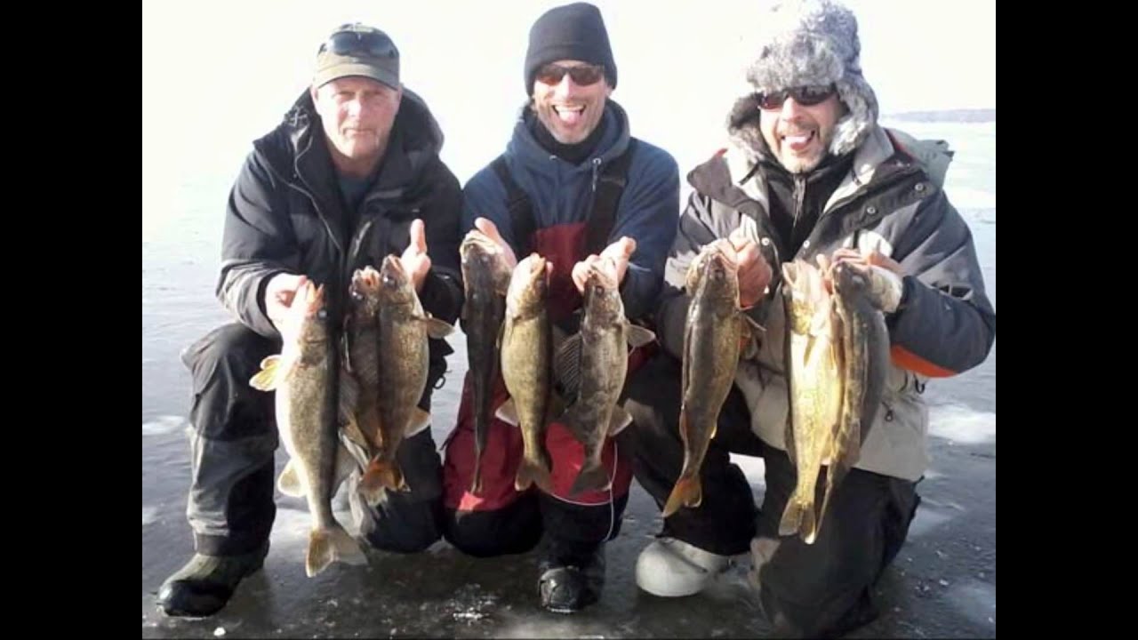 Oneida lake Ice Fishing "2011 season" YouTube