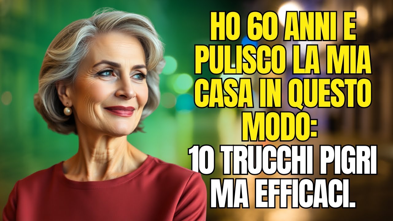 10 Trucchi GENIALI di Pulizia per Anziani,  (Facili ed Efficaci)