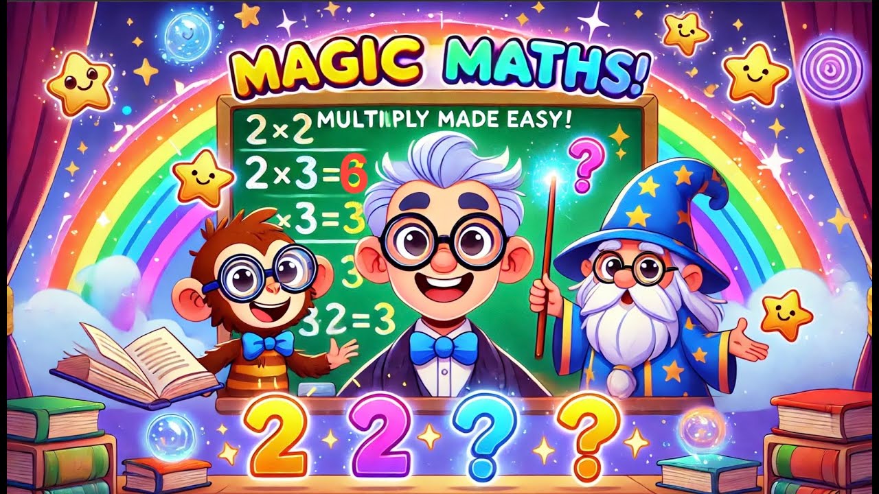 Multiplication is like Magic! | Fun and Easy Learning for Kids - YouTube