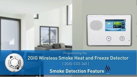 Smoke/ Heat/ Freeze Detector: Programming the smoke detection feature into a GC2 panel
