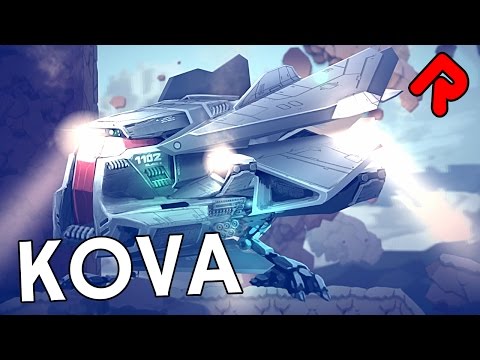 Kova gameplay: Bleak & Beautiful Sci-fi Metroidvania! (Pre-alpha game demo)