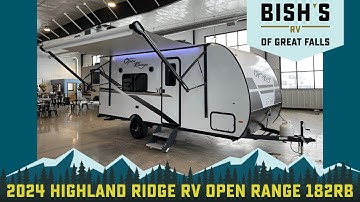 2024 Highland Ridge RV Open Range 182RB