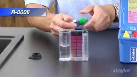 JimSwim.com Total Alkalinity Interference when Testing Water with Taylor Test Kits