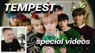 TEMPEST | Bad At Love | Raise Me Up Special Clip | 'INTRO + Dragon(飛上)' Live Stage | - reaction