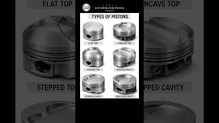 Different Piston Designs Explained ⚙️🔥