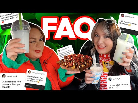 Un genre de mix VLOG-FAQ-BOUFFE LOUCHE 2022 de restos rapides! | 2FILLESORDINAIRES