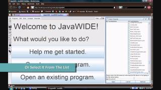 Famous JavaWIDE - New Features Tutorial Profile