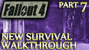 Ⓦ Fallout 4 New Survival Walkthrough ▪ Part 7, Federal Ration Stockpile