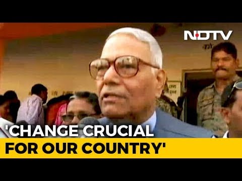 Development A Continuous Process, Says Yashwant Sinha As India Votes Today