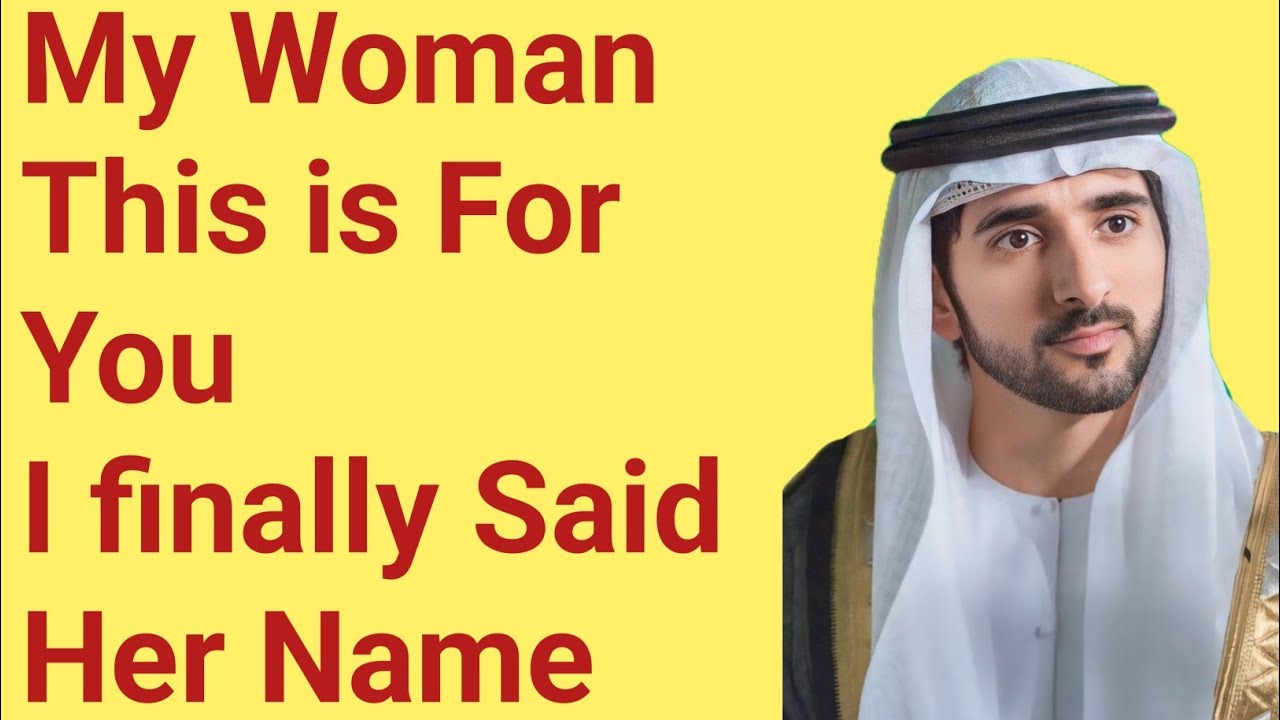 Her Name in This Vedio|fazza shaikh Hamdan|fazza New English translate poem|fazza King of Dubai 