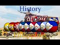 History of the Philippines told in Countryballs