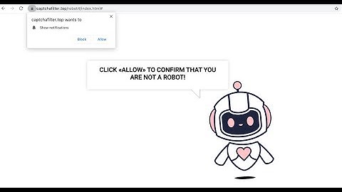 Captchafilter.top push notifications (removal solution).