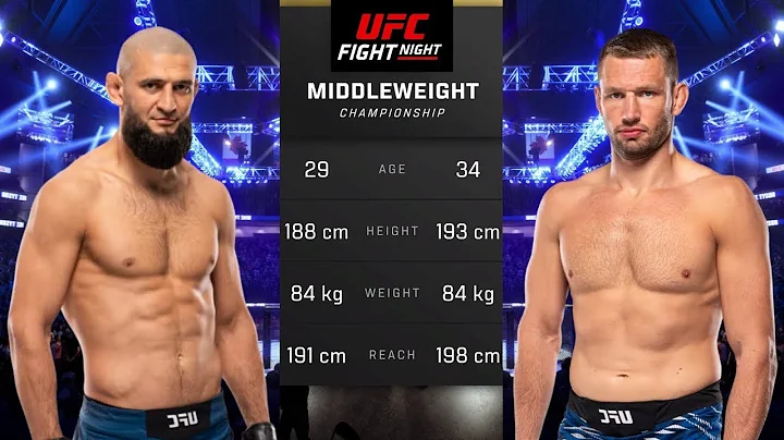 Khamzat Chimaev vs Reinier de Ridder Full Fight - UFC 5 Fight Night