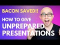 Effective Last-Minute Presentation Strategies