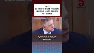 #fico #ukraine #russland #eu #frieden #slowakei