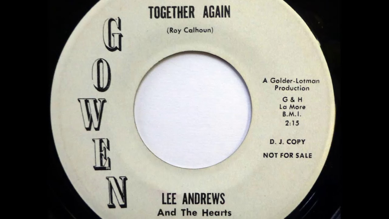 Watch Together Again - L ee Andrews & Hearts on YouTube Watch Together Again - L ee Andrews & Hearts on YouTube