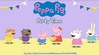 Peppa Pig - Party Time gameplay (app demo)