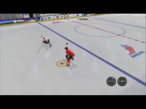 NHL 09 1 on 1 Practice Mode