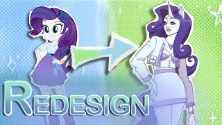 Redesigning Equestria Girls Pt 2!!! (Reupload)