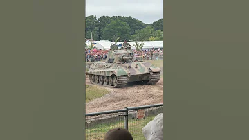 King Tiger On The Move At Tank Fest 2025 Tankfest Kingtiger Tiger2 