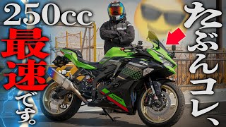 【２スト感】やり過ぎフルカスタムの『ZX-25R』がもう250ccの域を越えている件【カスタム費140万円】