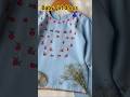 Baby girl embroidery dress 👗🥻#babyclothes #art #dressdesighn