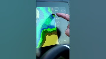 How To Use Depth Shading on Garmin Mapping Units #shorts