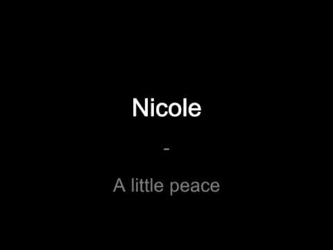 Nicole - A little piece