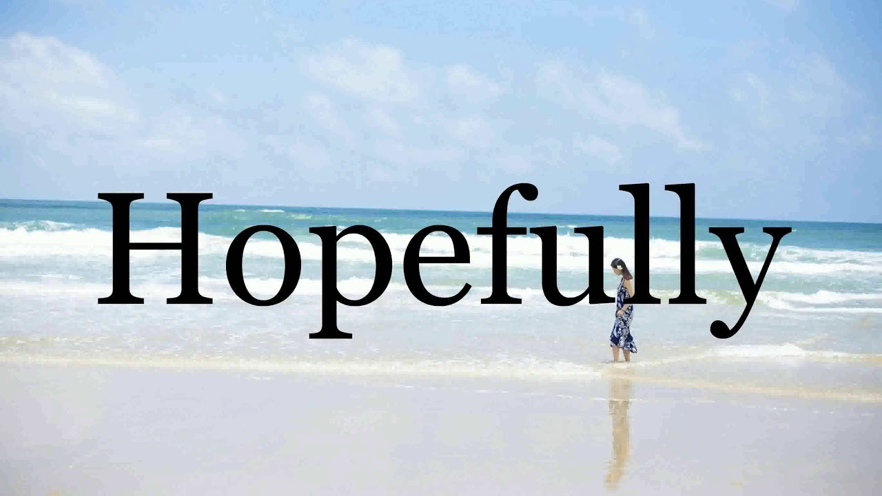 hopefully meaning hopefully meaning