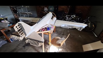 Massive remote control plane build DC3/C47 Episode 6 Fibreglassing