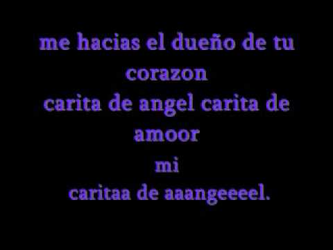 Carita De Angel ( Lyrics ) Larry Hernandez - YouTube