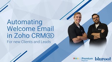 Automating Welcome Email in Zoho CRM
