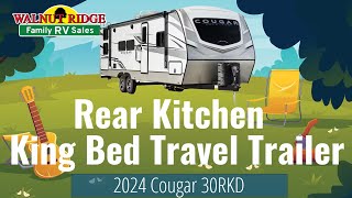 Explore the 2024 Cougar Half-Ton 30RKD: A Luxurious Travel Trailer Walkthrough