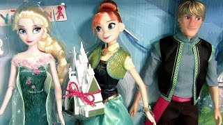 15 Deluxe Disney Frozen Fever Dolls Gift Set Happy Birthday Anna! Elsa Kristoff Snowgies Sven Olaf