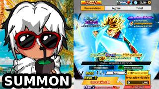 🥰 SUMMONS A POR EL NUEVO TRUNKS!!! + SORTEO DE CUENTA!!! 🥵 | DRAGON BALL LEGENDS