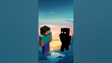 Herobrine vs null #minecraft #minecraftshorts #herobrine #null #shorts