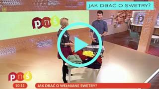 Jak dbać o swetry? | GOShA w &quot;Pytanie na Śniadanie&quot;