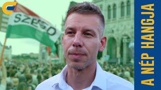 Magyar Péter: 'Jöjjön ki a Fidesz vezérkara is a nép közé!' | egyetem tv | A nép hangja