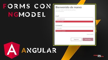 #29 Angular curso básico a avanzado - Formularios con ngModel - parte 1 | Designicode