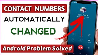 How To Solve Problem Of Contact Name Changed And Merged | Contact Number Change Automatically screenshot 2