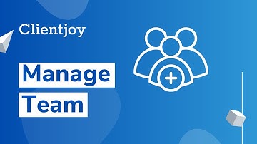 How to add team members in Clientjoy?