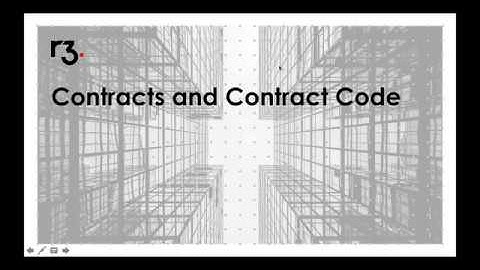 Key Concepts  4 - Contracts and Contract Code I Centre of Excellence for Blockchain Technologies