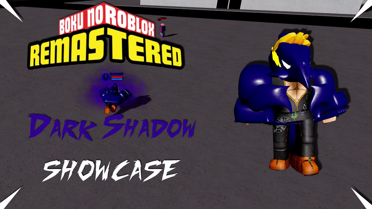 Boku No Roblox Dark Shadow Showcase New Code Youtube - what does the shadow cape in boku no roblox do