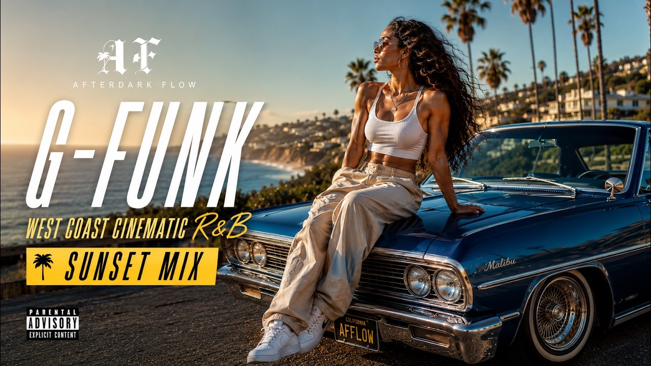 G-FUNK 🌴 West Coast Cinematic R&B Sunset Mix | California Chill