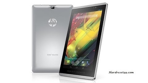 HP Slate7 VoiceTab Hard reset, Factory Reset & Password Recovery