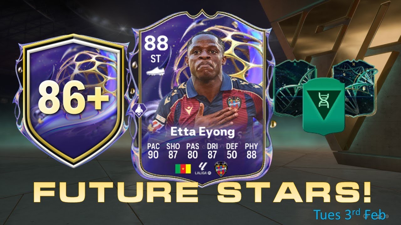 FC26 |   Future Stars Guaranteed Pack!  Etta Eyong FS SBC and more!