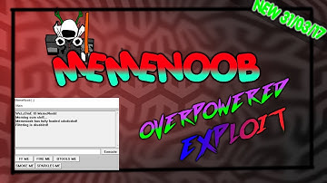 [PATCHED] ROBLOX EXPLOIT: MemeNoob [50+ COMMANDS][FF, HARAMBE & MORE!]
