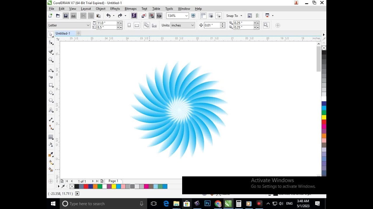 How To Design Flower In Corel Draw Corel Draw Tutorial logo how-to-design-flower-in-corel-draw-corel-draw-tutorial-logo